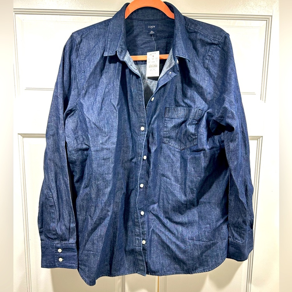 NWT! J Crew Button Down Blouse